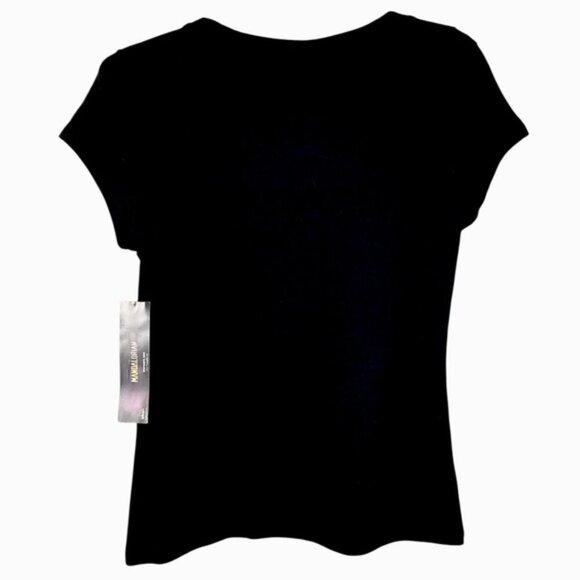 Star Wars T Shirt Baby Yoda Short Sleeve Crew Neck Black Women Juniors 15/17 XL - Picture 6 of 16